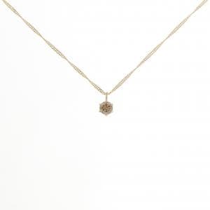 K18YG ダイヤモンド ネックレス 0.1CT