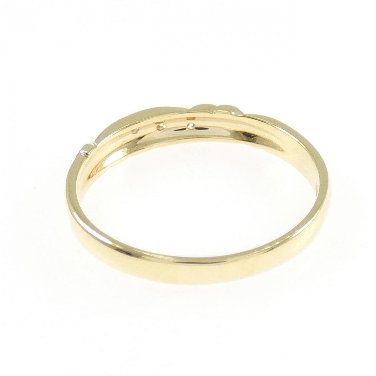 K18YG ダイヤモンド リング 0.03CT