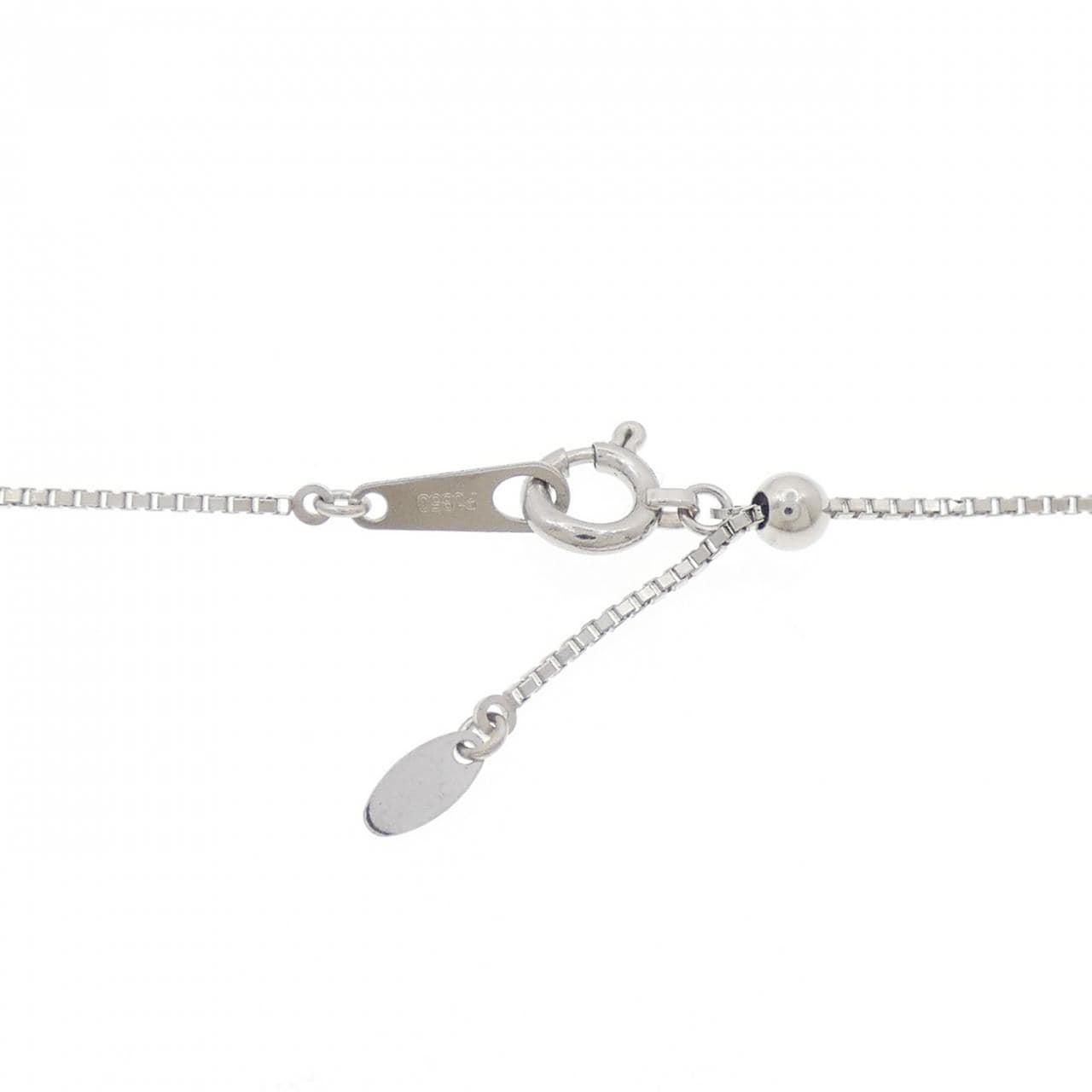 PT900/PT850 リーフ ダイヤモンド ネックレス 0.50CT