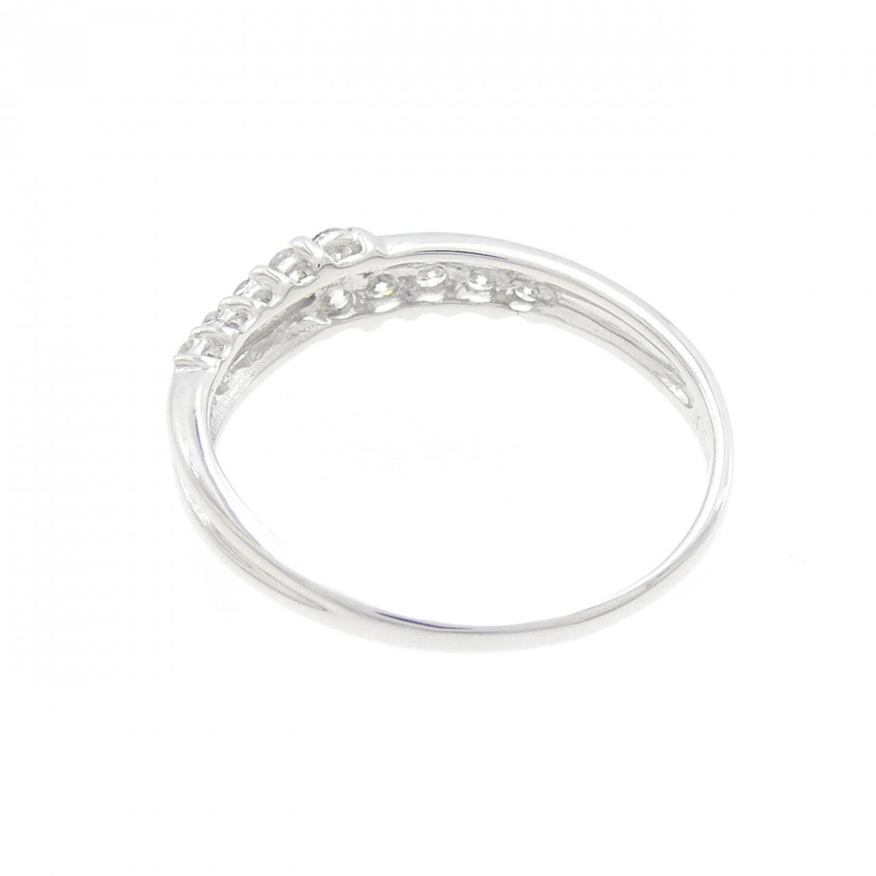 K18WG ダイヤモンド リング 0.20CT