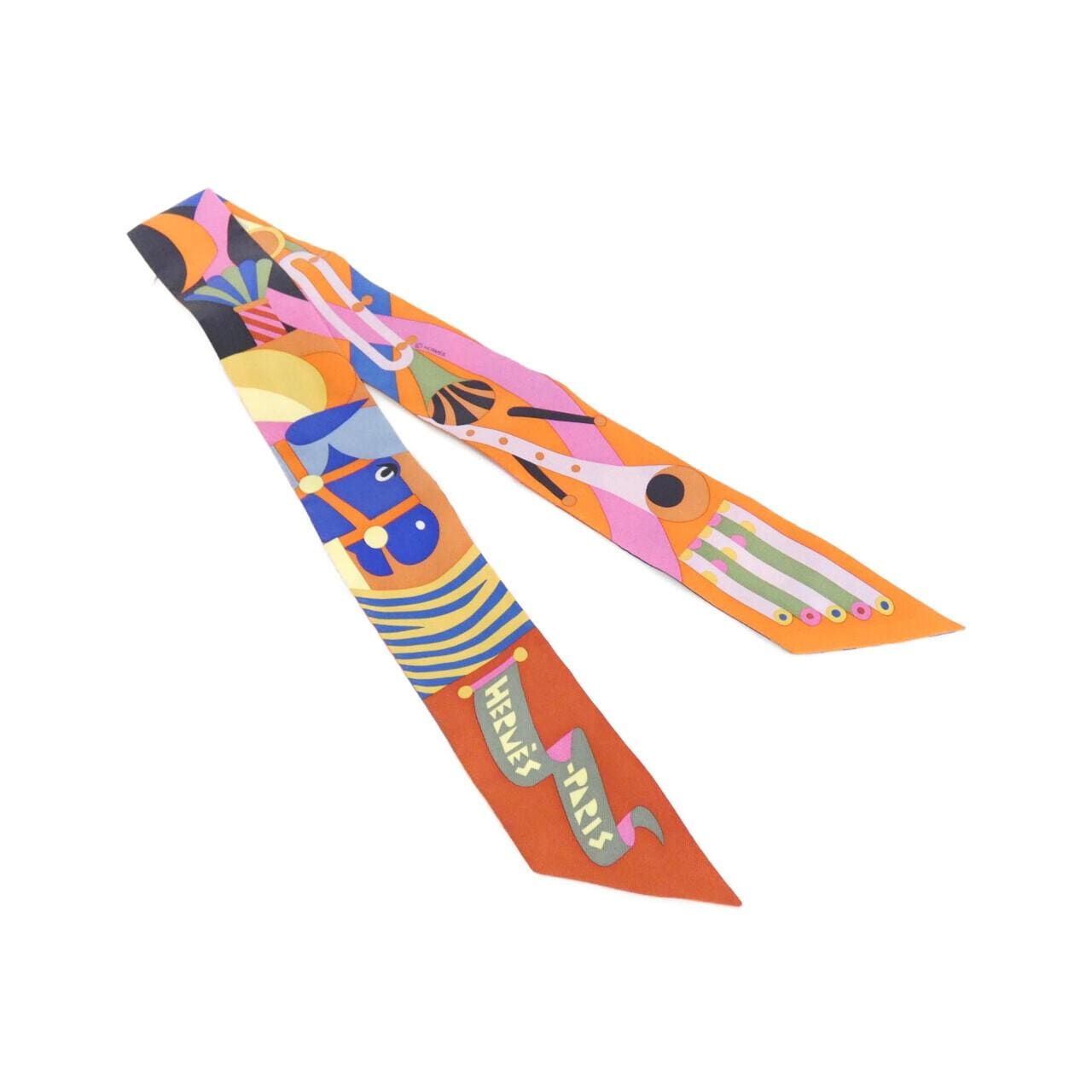 【未使用品】エルメス PARADE EN FANFARE ツイリー 064006S スカーフ