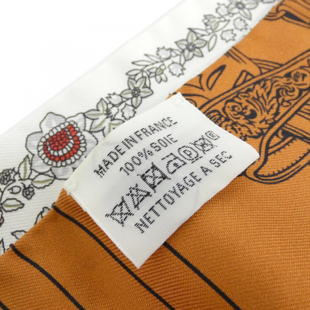 エルメス BRIDES DE GALA EN FLEURS ツイリー 064220S スカーフ