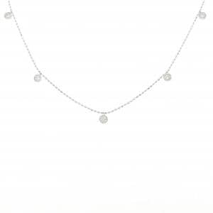 K18WG ダイヤモンド ネックレス 0.30CT