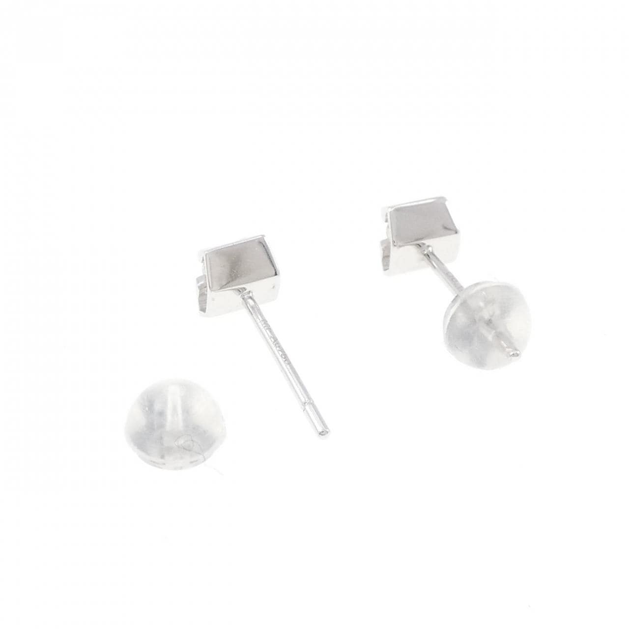 750WG/K18WG ダイヤモンド ピアス 0.20CT