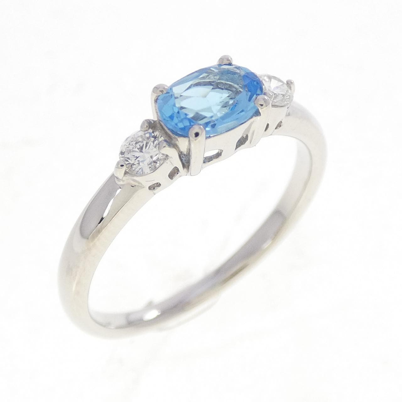 PT900 ブルートパーズ リング 0.47CT