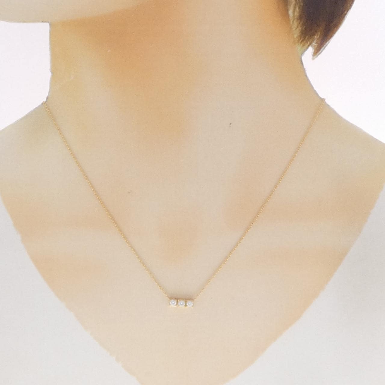 シハラ ダイヤモンド ネックレス 0.16CT