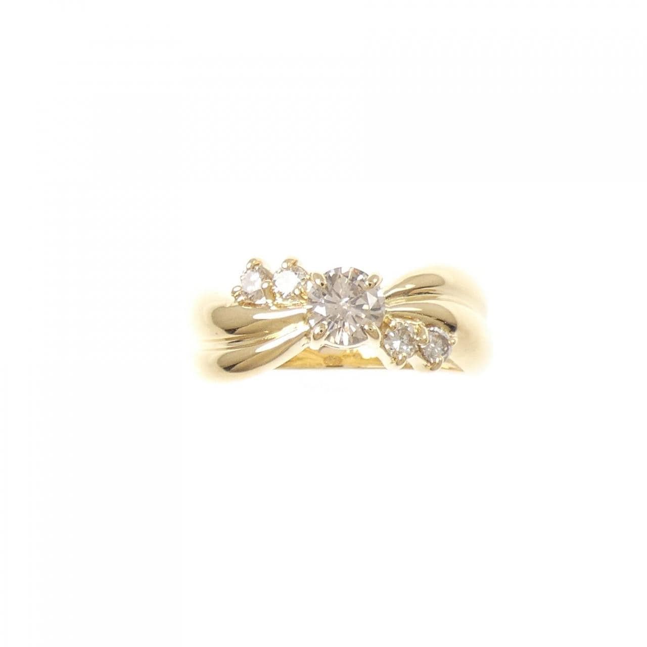 K18YG ダイヤモンド リング 0.50CT