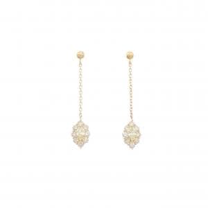 K18YG ダイヤモンド ピアス 0.52CT