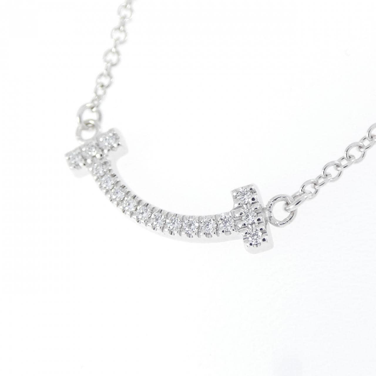 ティファニー Tスマイル ミニ ネックレス