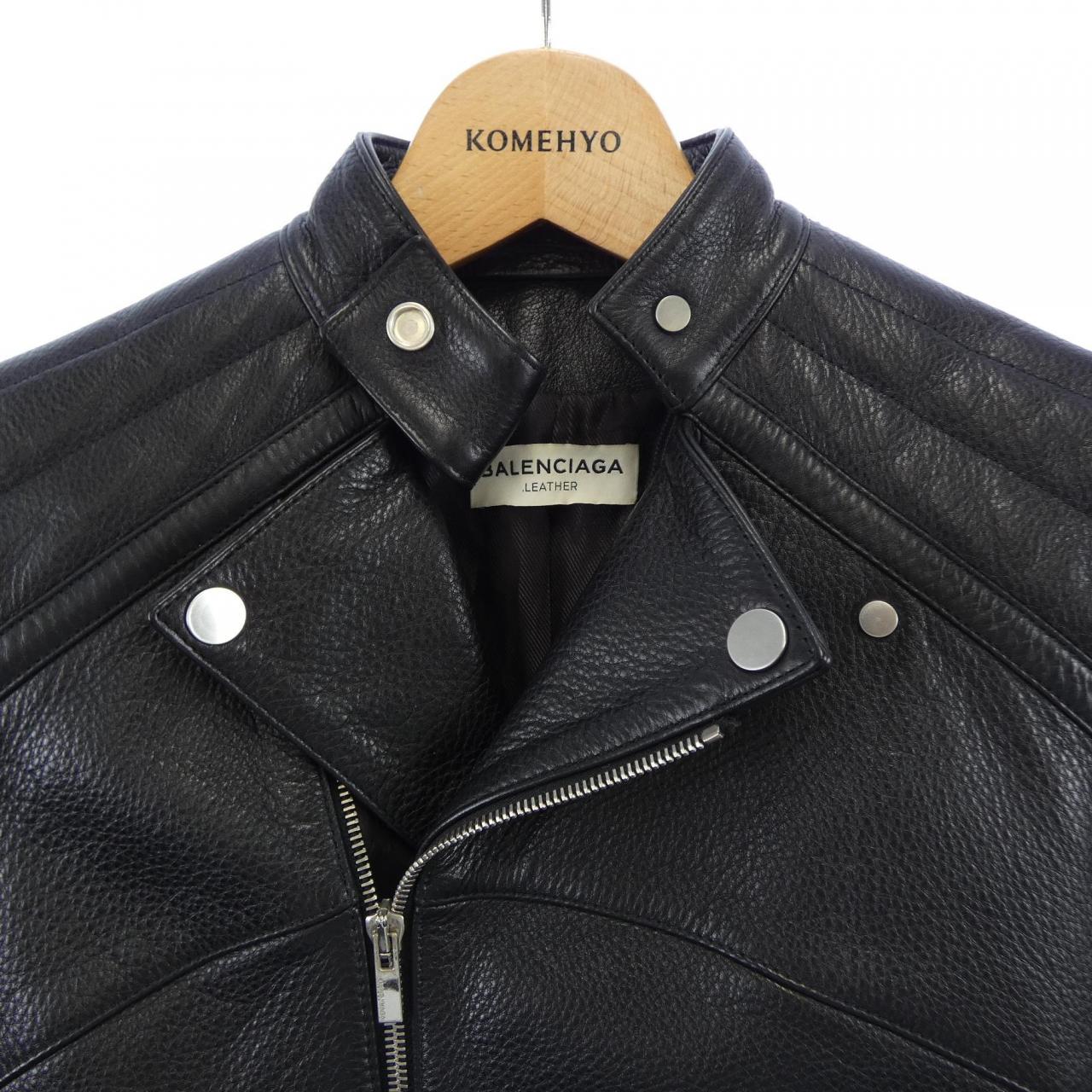 バレンシアガ BALENCIAGA レザージャケット