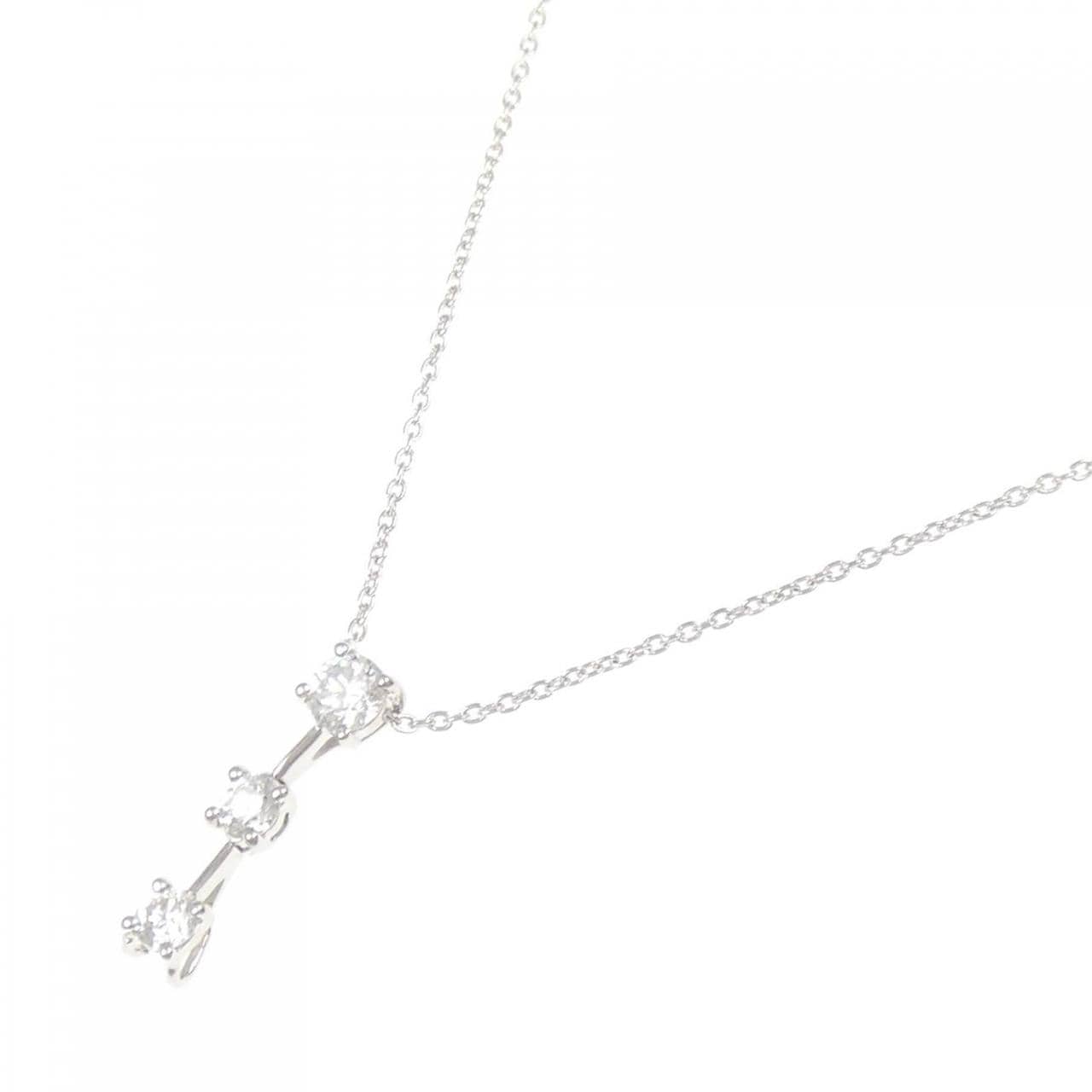 トリロジー ダイヤモンド ネックレス 0.40CT