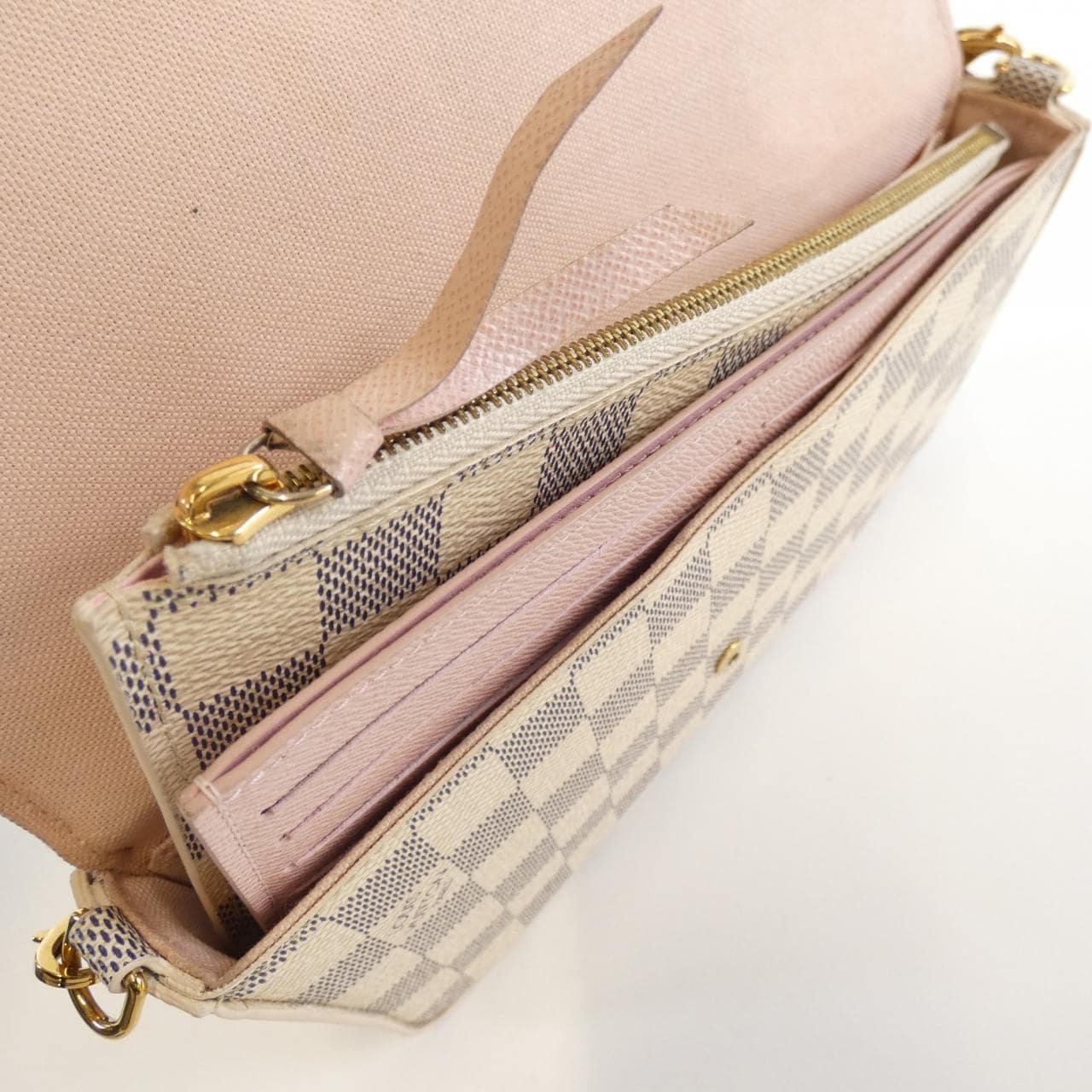 ルイヴィトン ダミエ アズール ポシェット フェリシー N63106 ショルダーバッグ