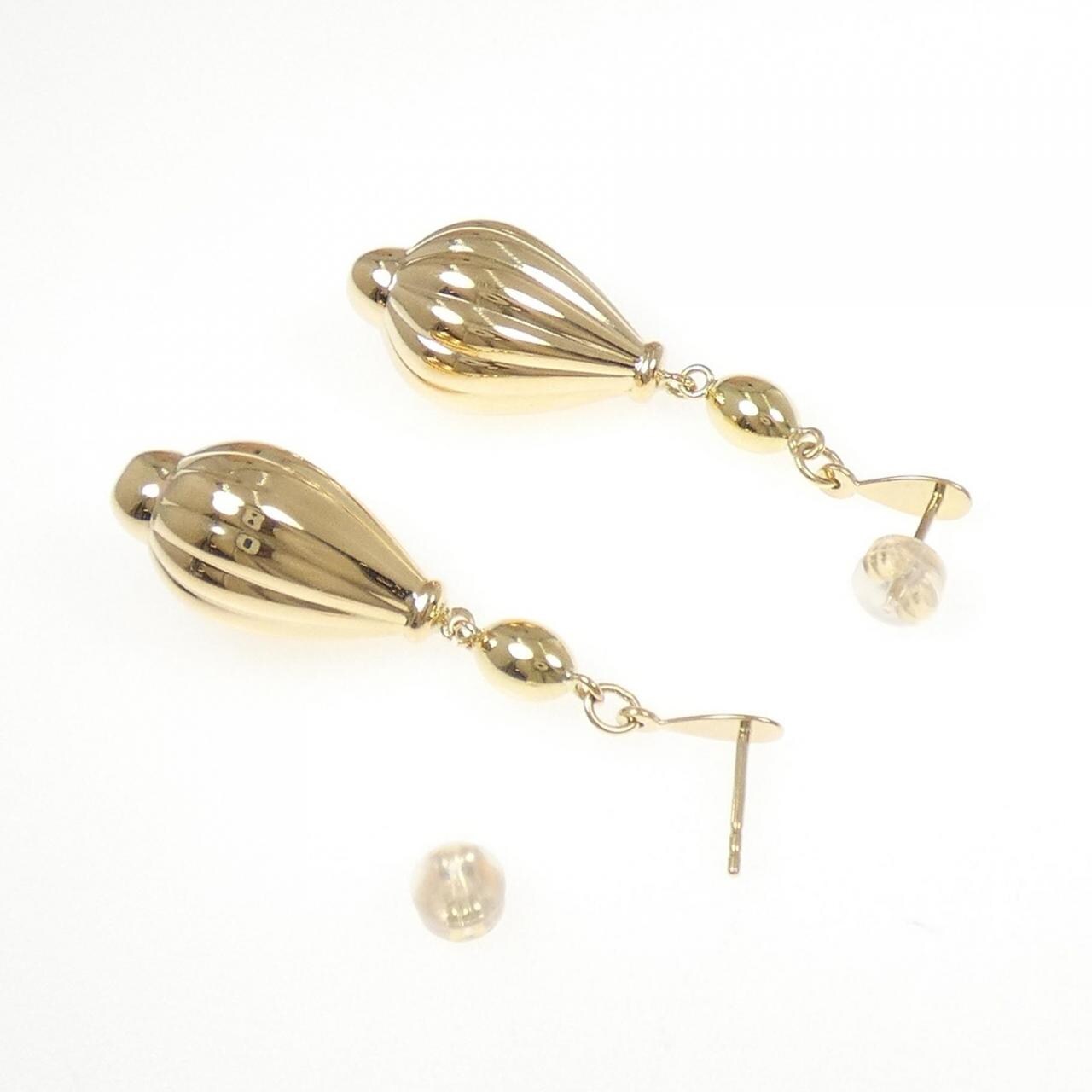 750YG/K18YG ピアス