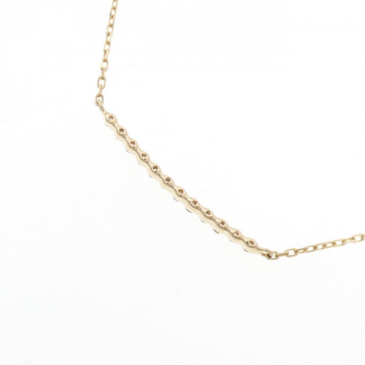 アガット ダイヤモンド ネックレス 0.06CT