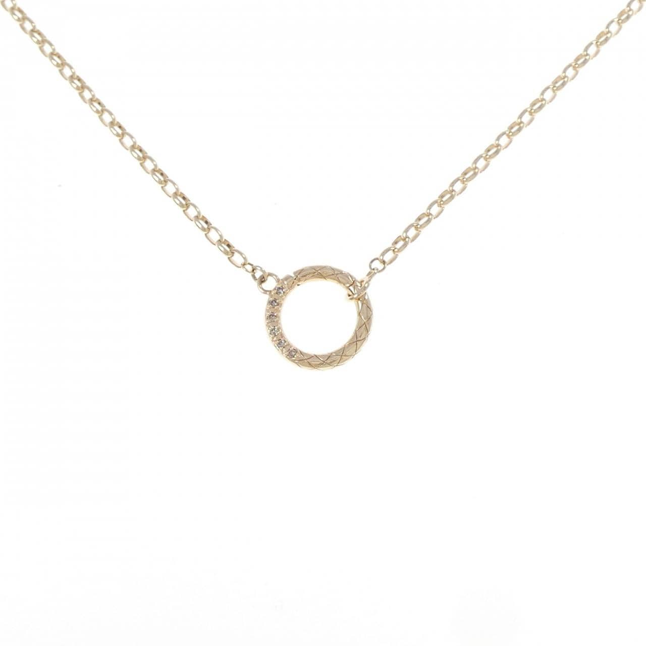 アガット ダイヤモンド ネックレス 0.02CT