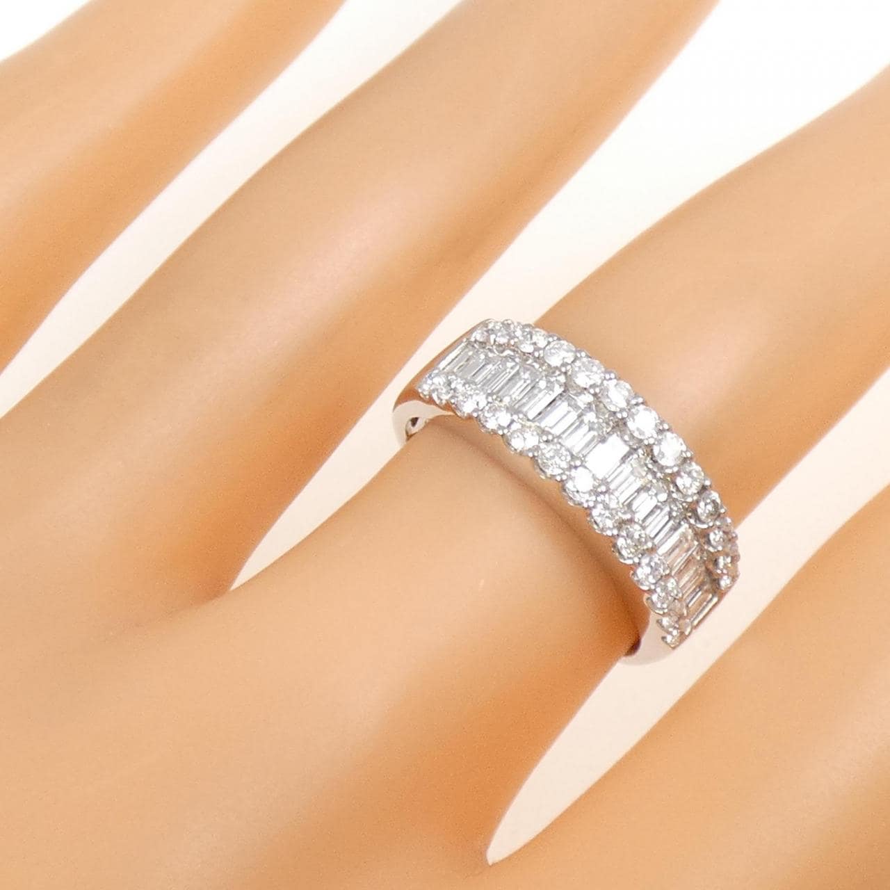 PT900 ダイヤモンド リング 1.02CT