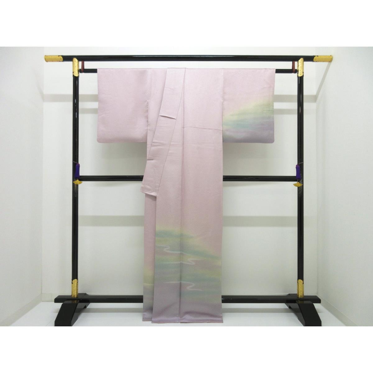 訪問着　二代目久保田一竹　身幅Ｌ寸