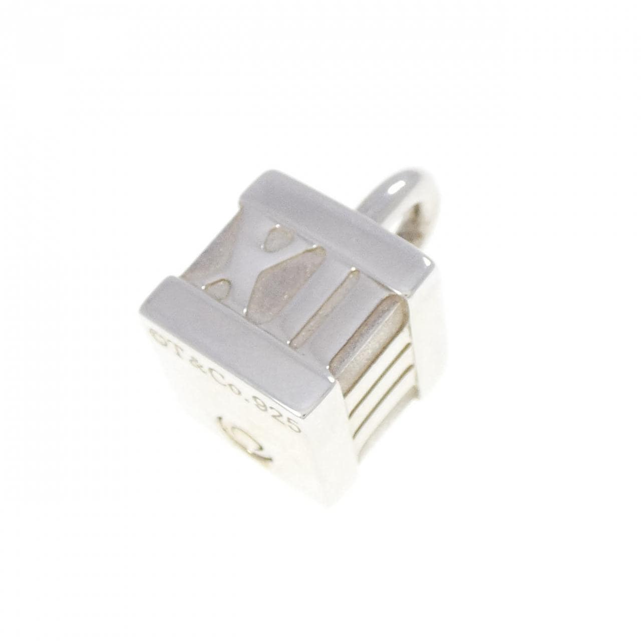 ティファニー アトラス キューブロックチャーム ペンダント