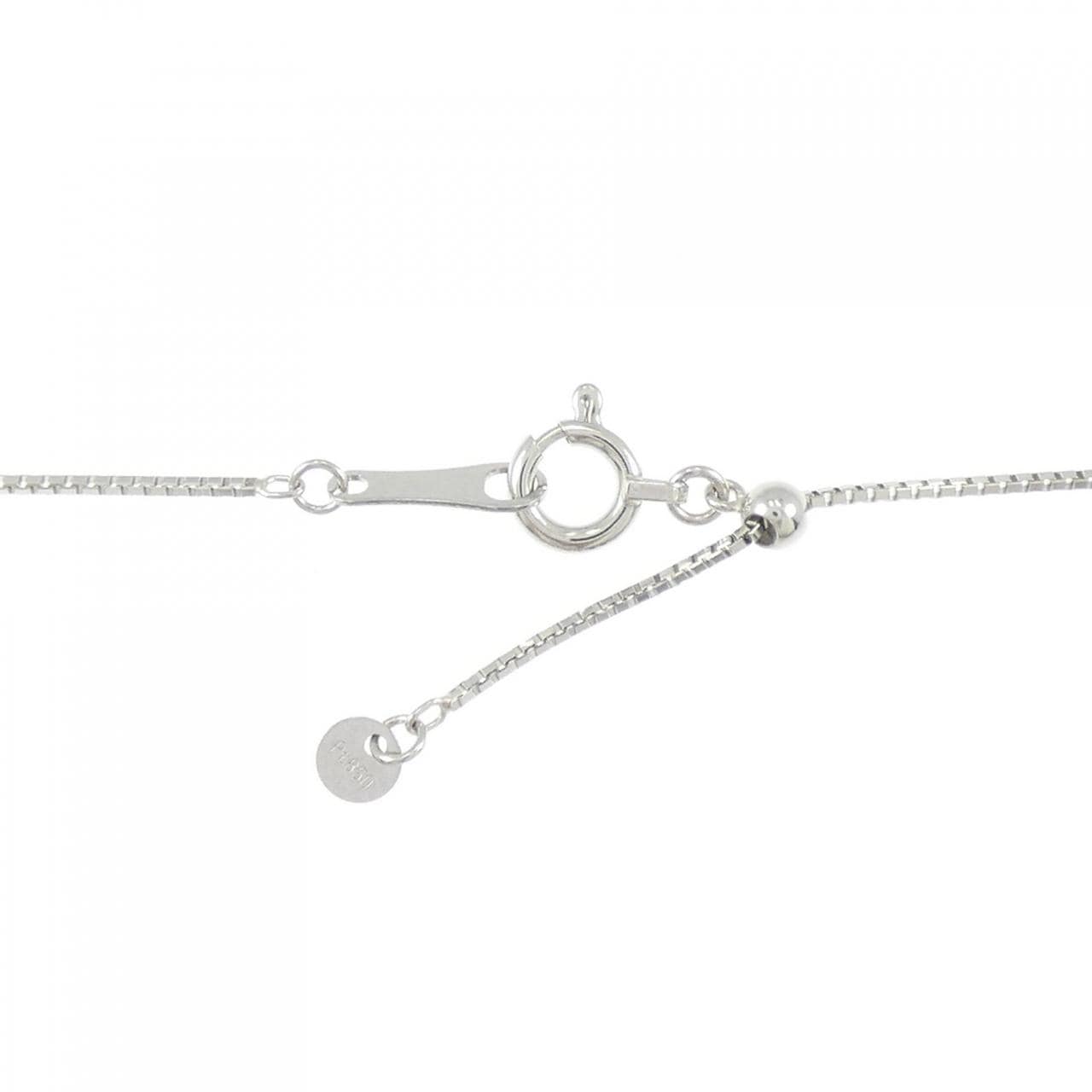 PT900/PT850 ダイヤモンド ネックレス 0.347CT D SI1 VG