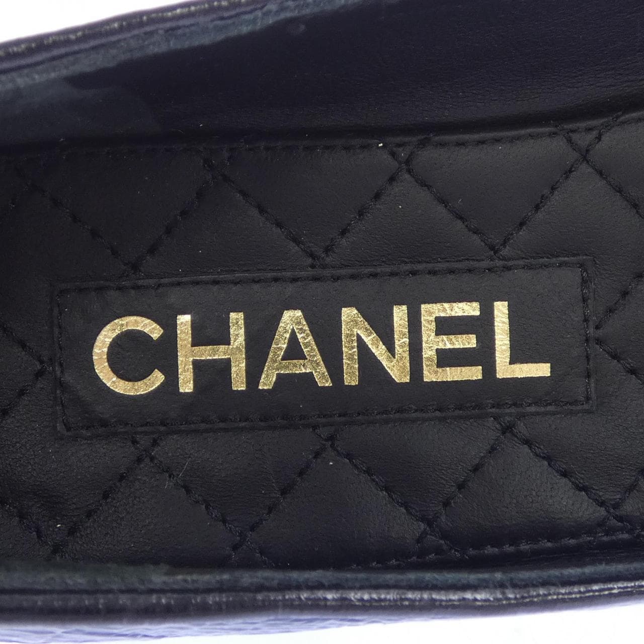 シャネル CHANEL バレリーナ G38986X56858 フラットシューズ