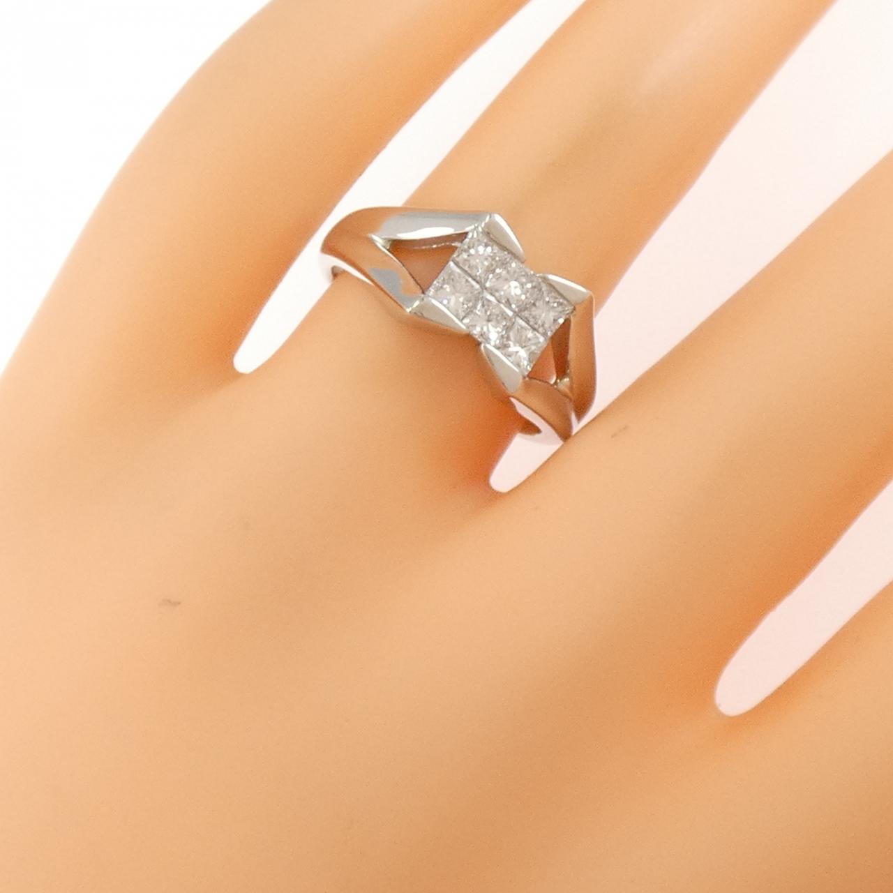 PT900 ダイヤモンド リング 0.67CT