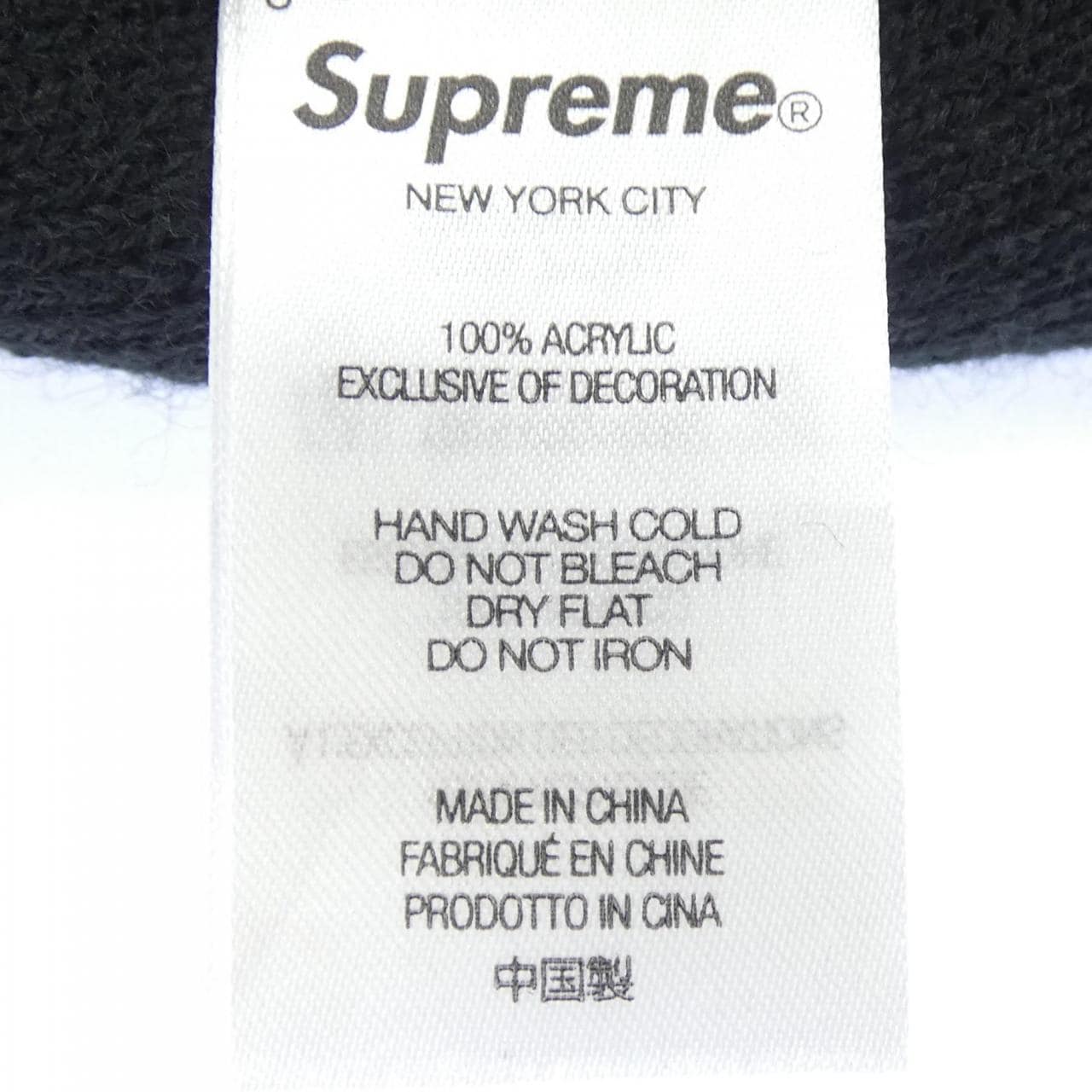 シュプリーム SUPREME Crest ニットキャップ