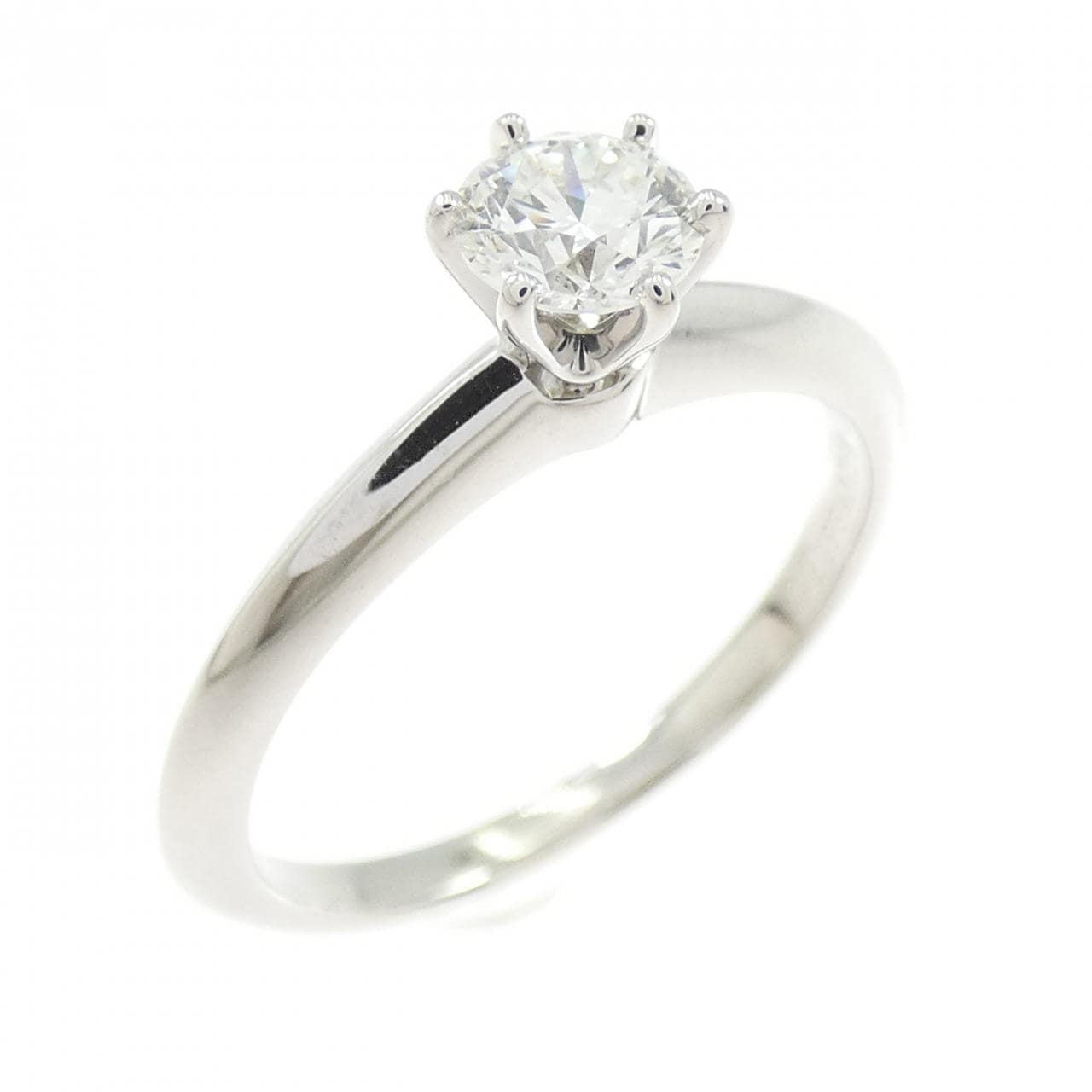 ティファニー クラシックソリティア リング 0.35CT