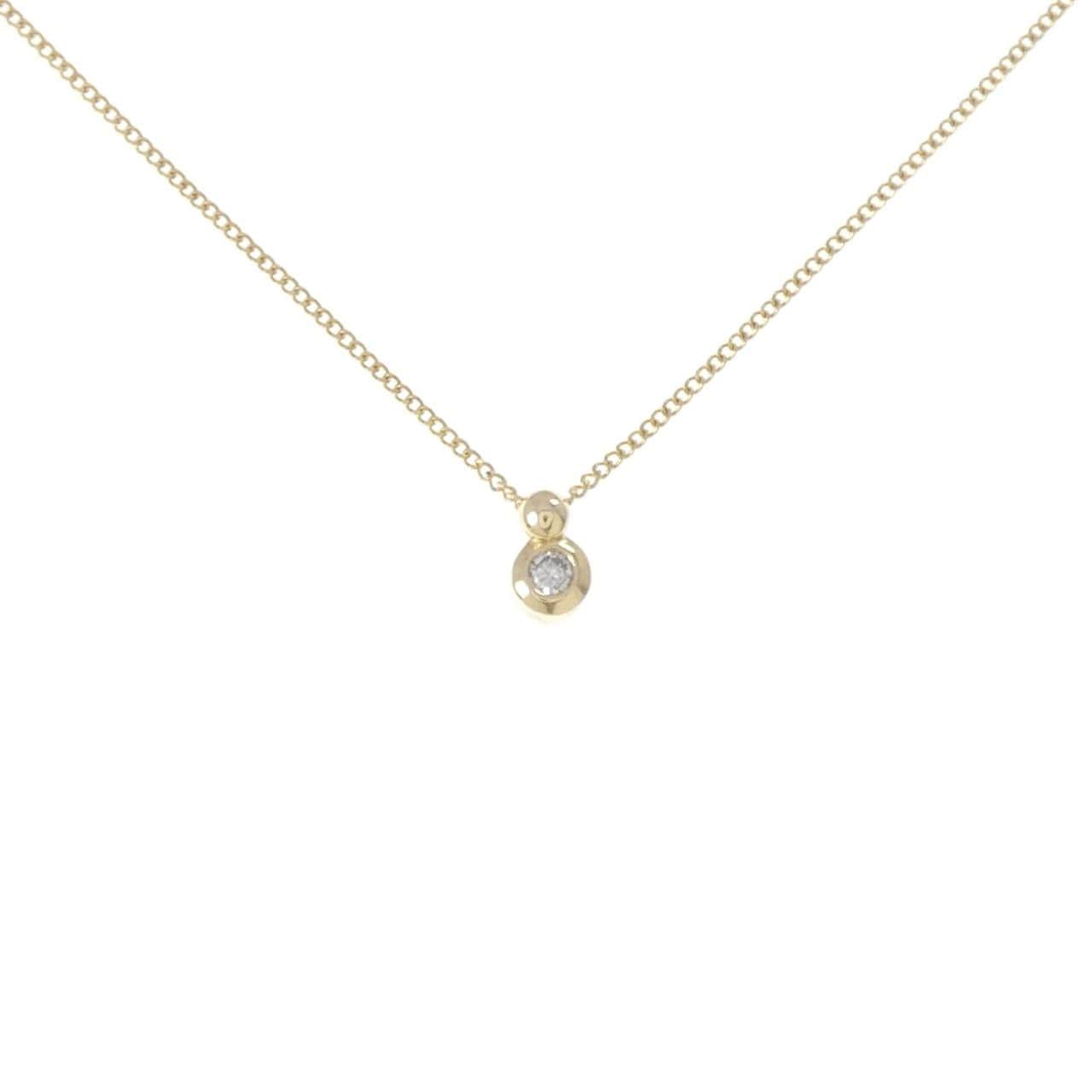 K18YG ダイヤモンド ネックレス 0.041CT