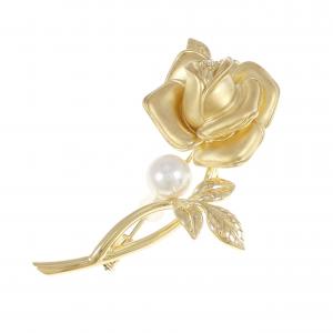 MIKIMOTO Gray Kelly Collection Brooch 7.3mm