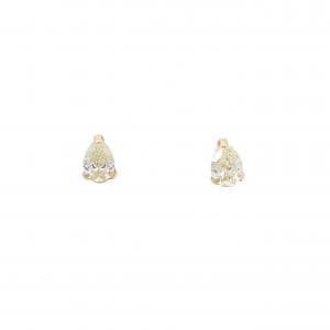 【新品】K18YG ダイヤモンド ピアス 0.32CT