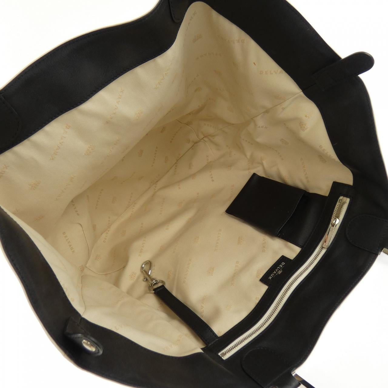 デルボー DELVAUX LOUIS CABAS ALLURE BICOLORE BAG