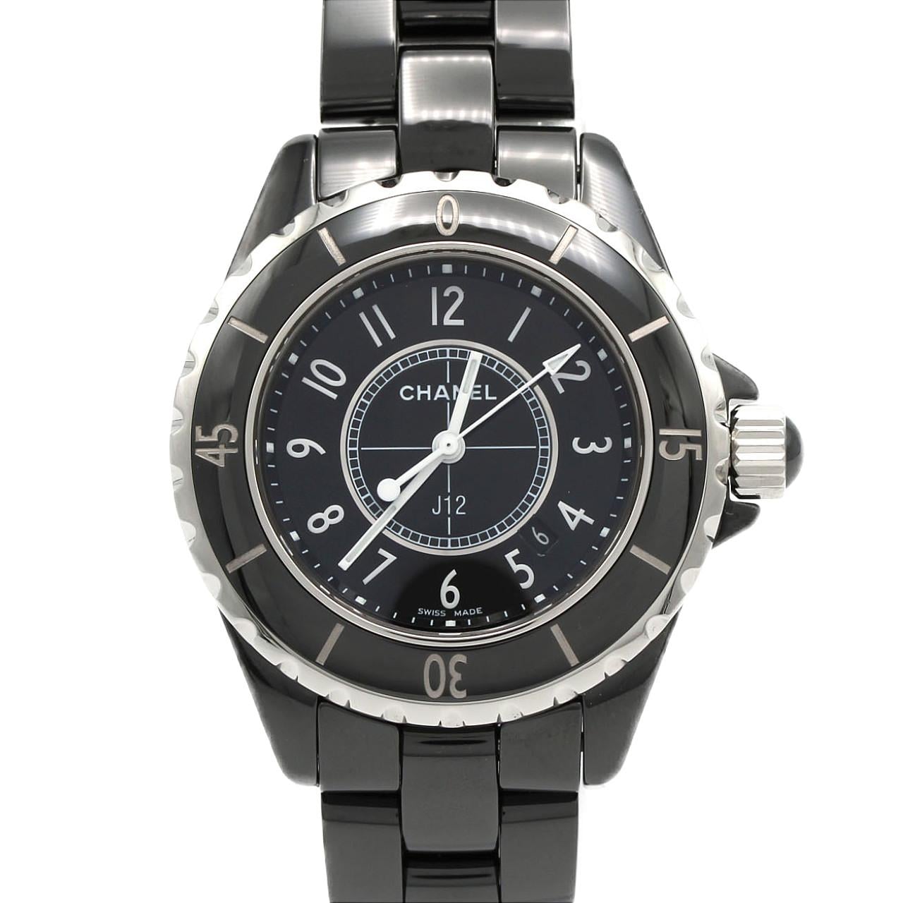 シャネル J12 33mmセラミック H0682 セラミック クォーツ