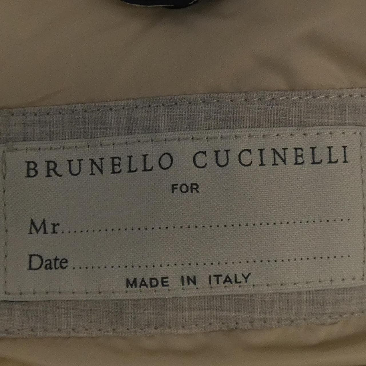 BRUNELLO CUCINELLI CUCINELLI 羽絨背心