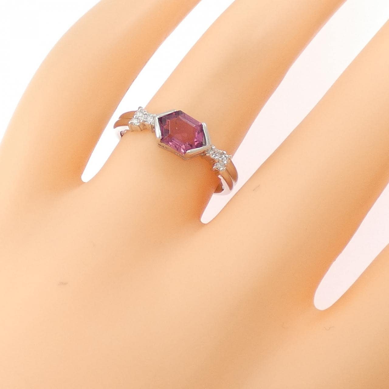 PT900 トルマリン リング 0.75CT