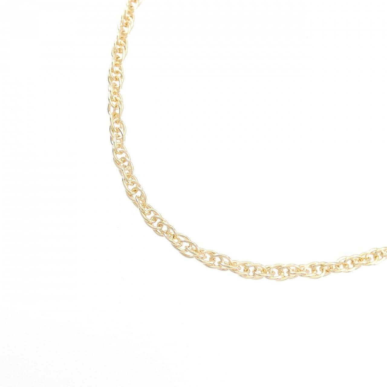 K18YG chain necklace