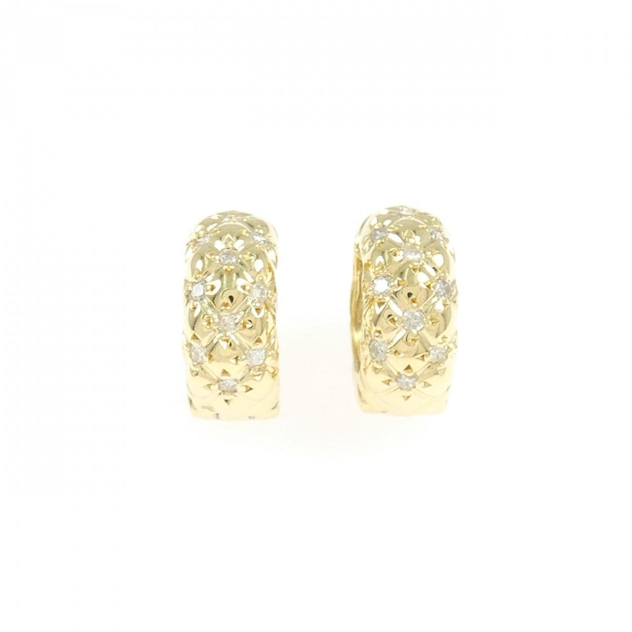 K18YG ダイヤモンド イヤリング 0.20CT