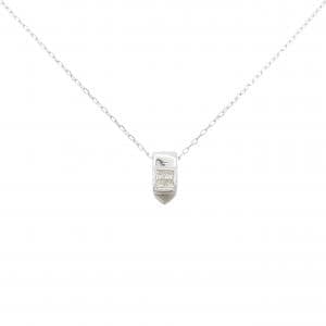 K18WG ダイヤモンド ネックレス 0.15CT