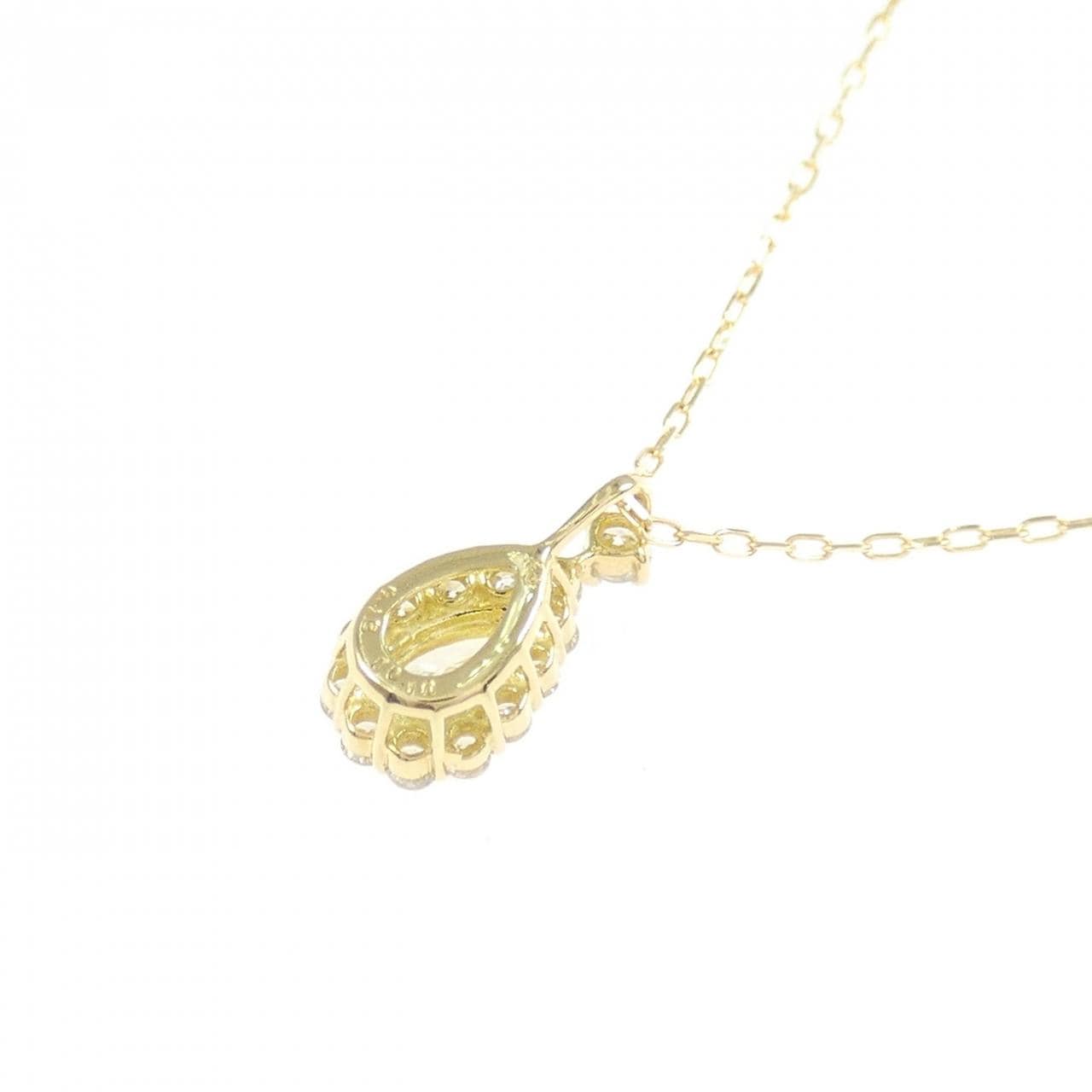 【新品】K18YG ダイヤモンド ネックレス 0.16CT