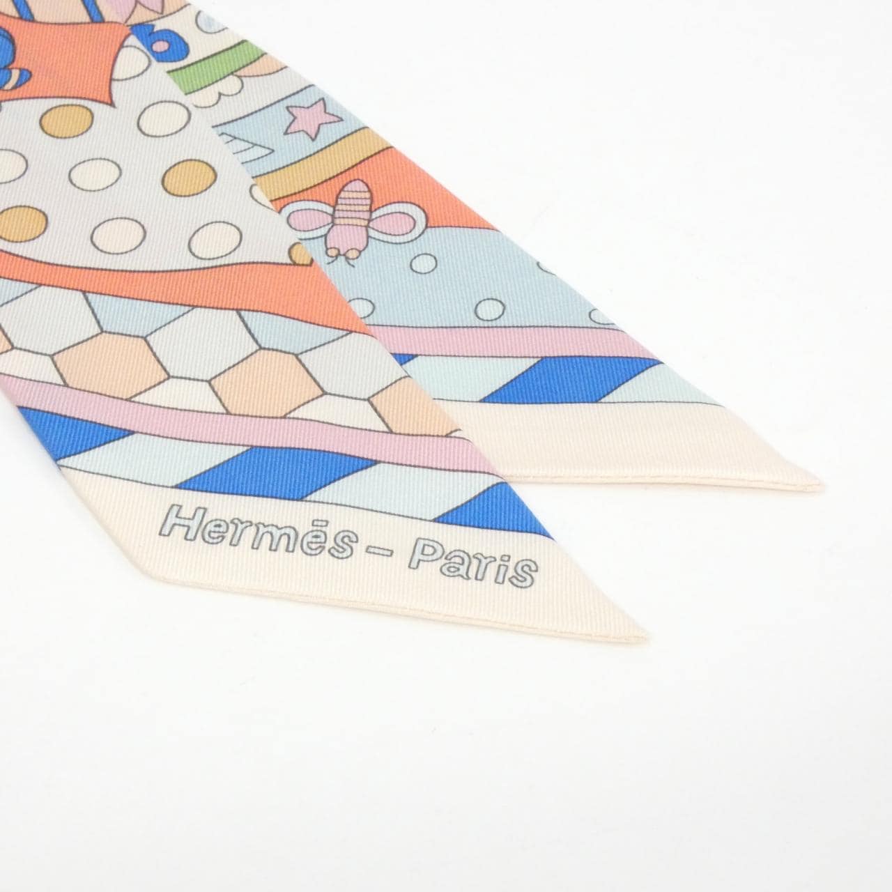 エルメス LES MURMURES DE LA FORET ツイリー 063005S スカーフ