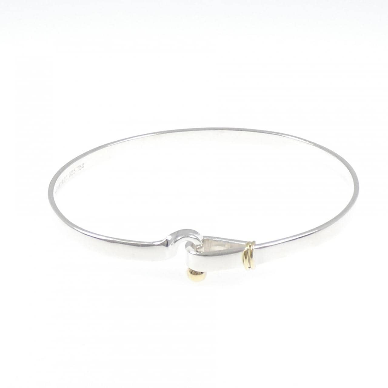 【ヴィンテージ】ティファニー フック&アイ バングル