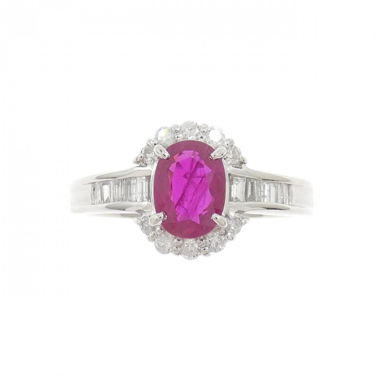 PT900 ルビー リング 1.18CT