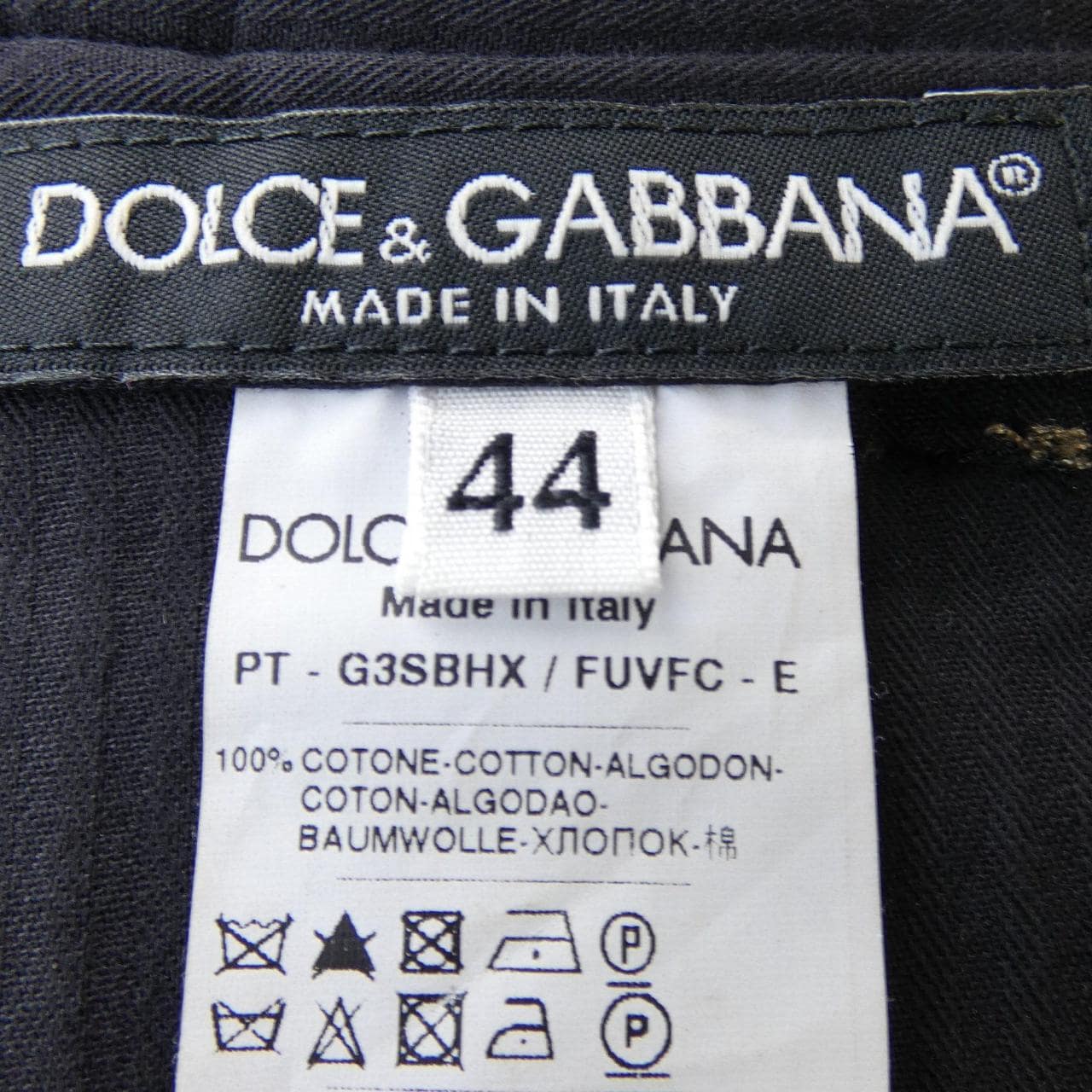 ドルチェアンドガッバーナ DOLCE&GABBANA G3SBHX/FUVFC パンツ