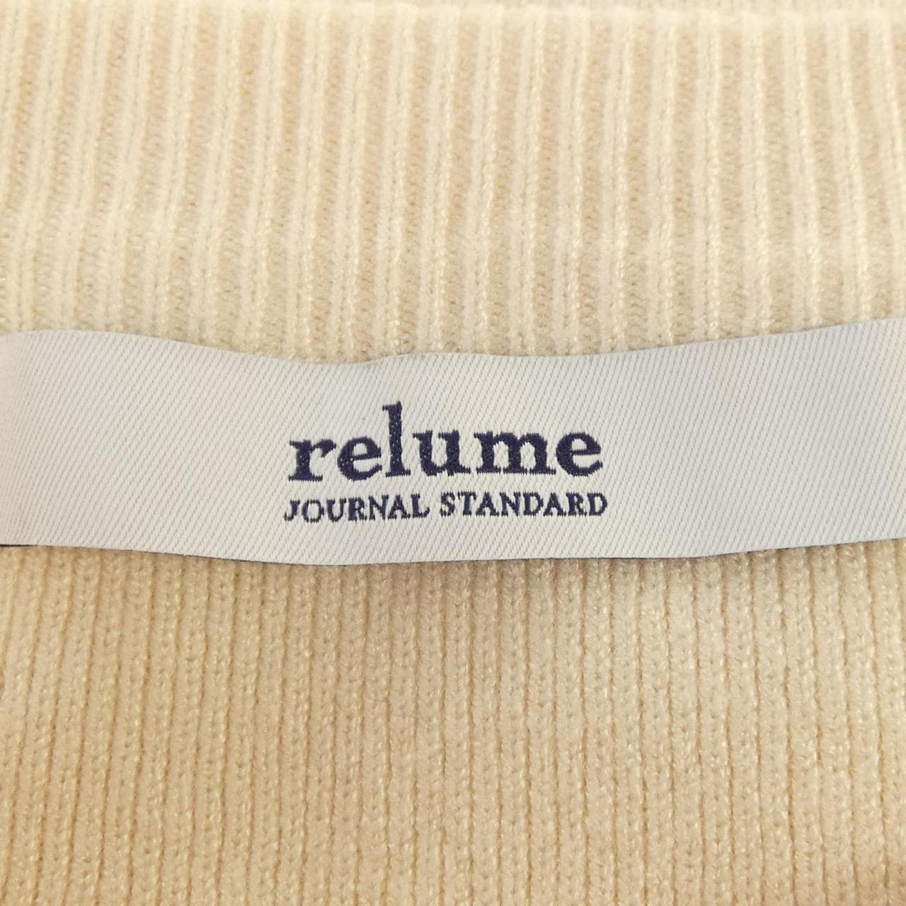 レリューム relume ニット