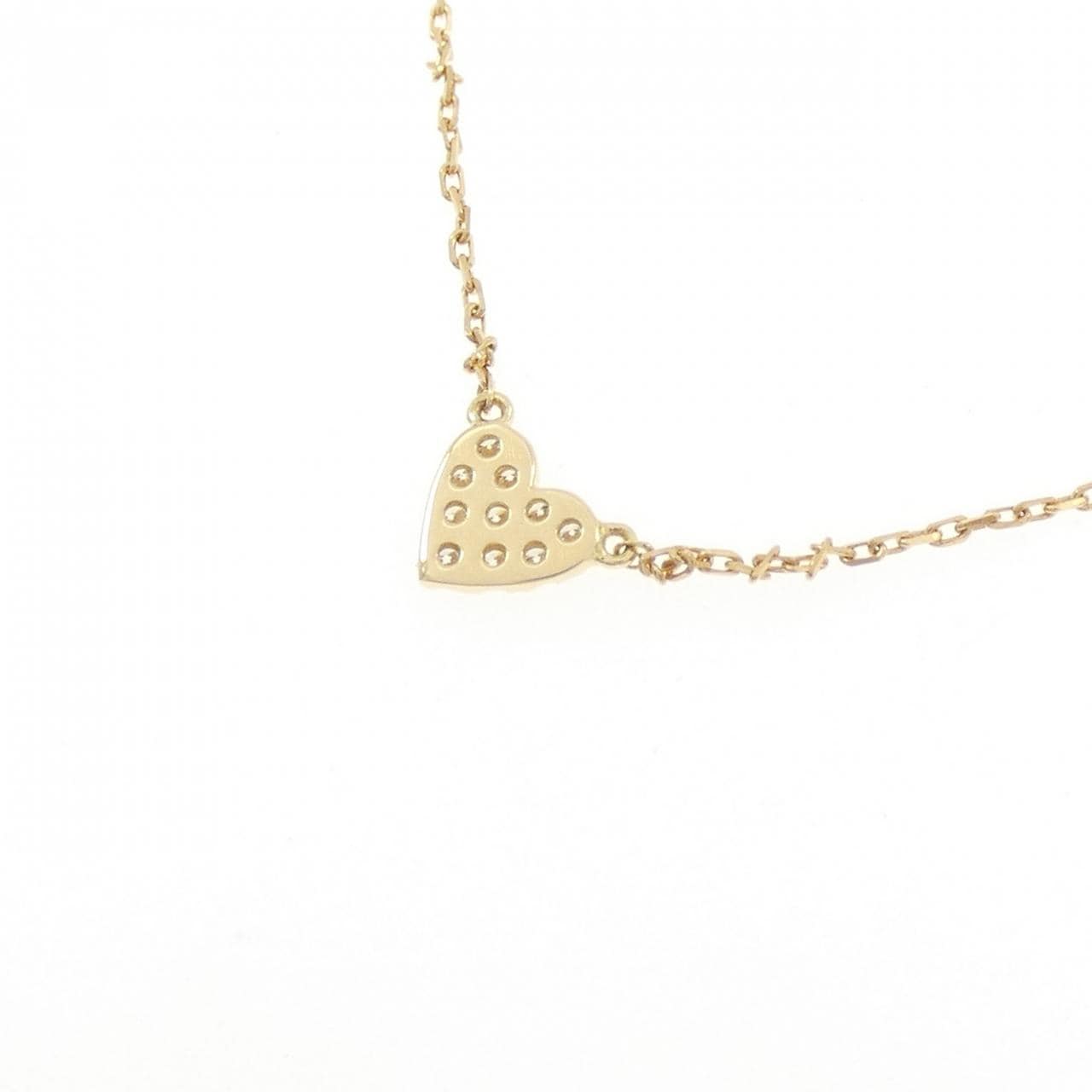 アーカー ハートパヴェ ネックレス 0.05CT