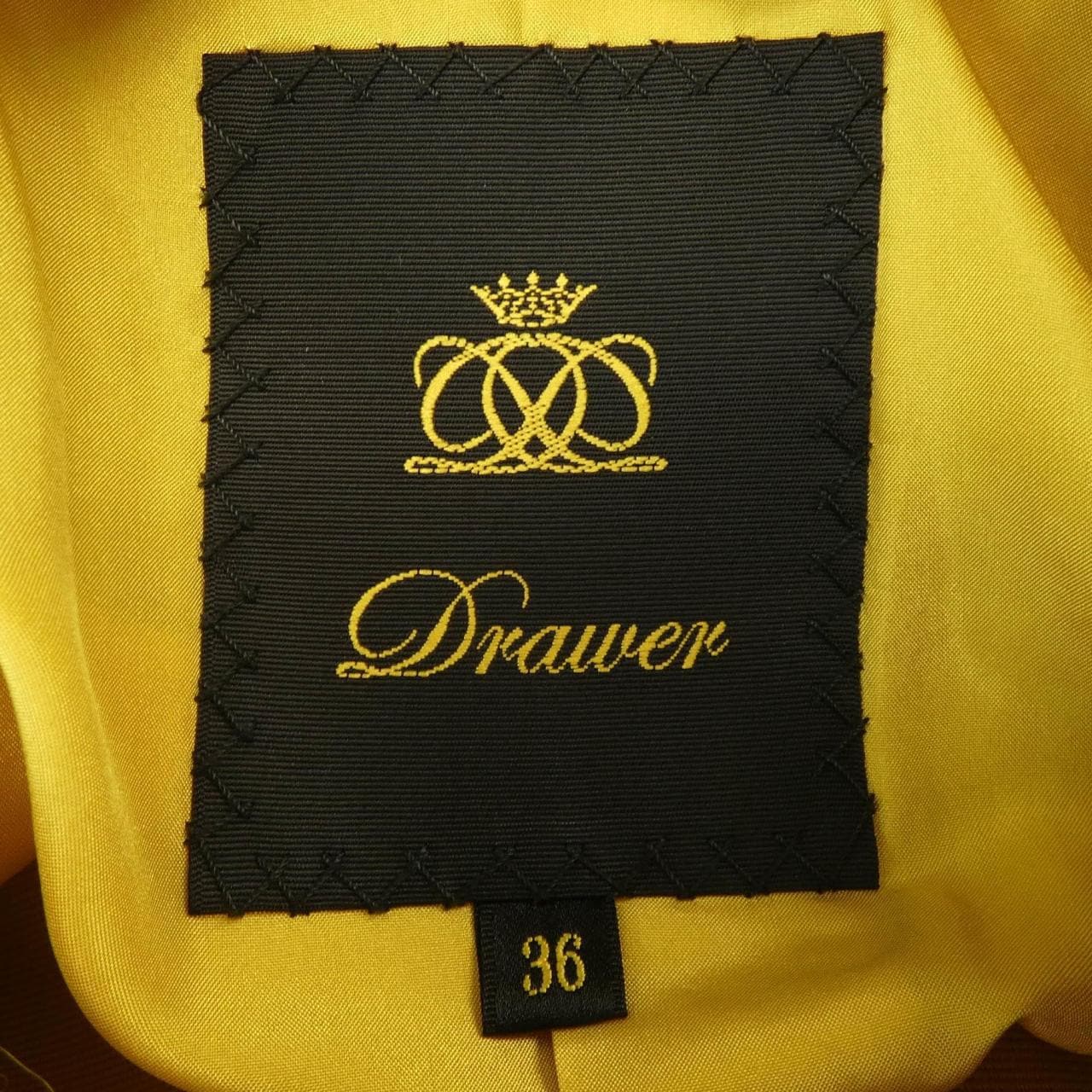 ドゥロワー DRAWER 6525-299-0589 ノーカラージャケット