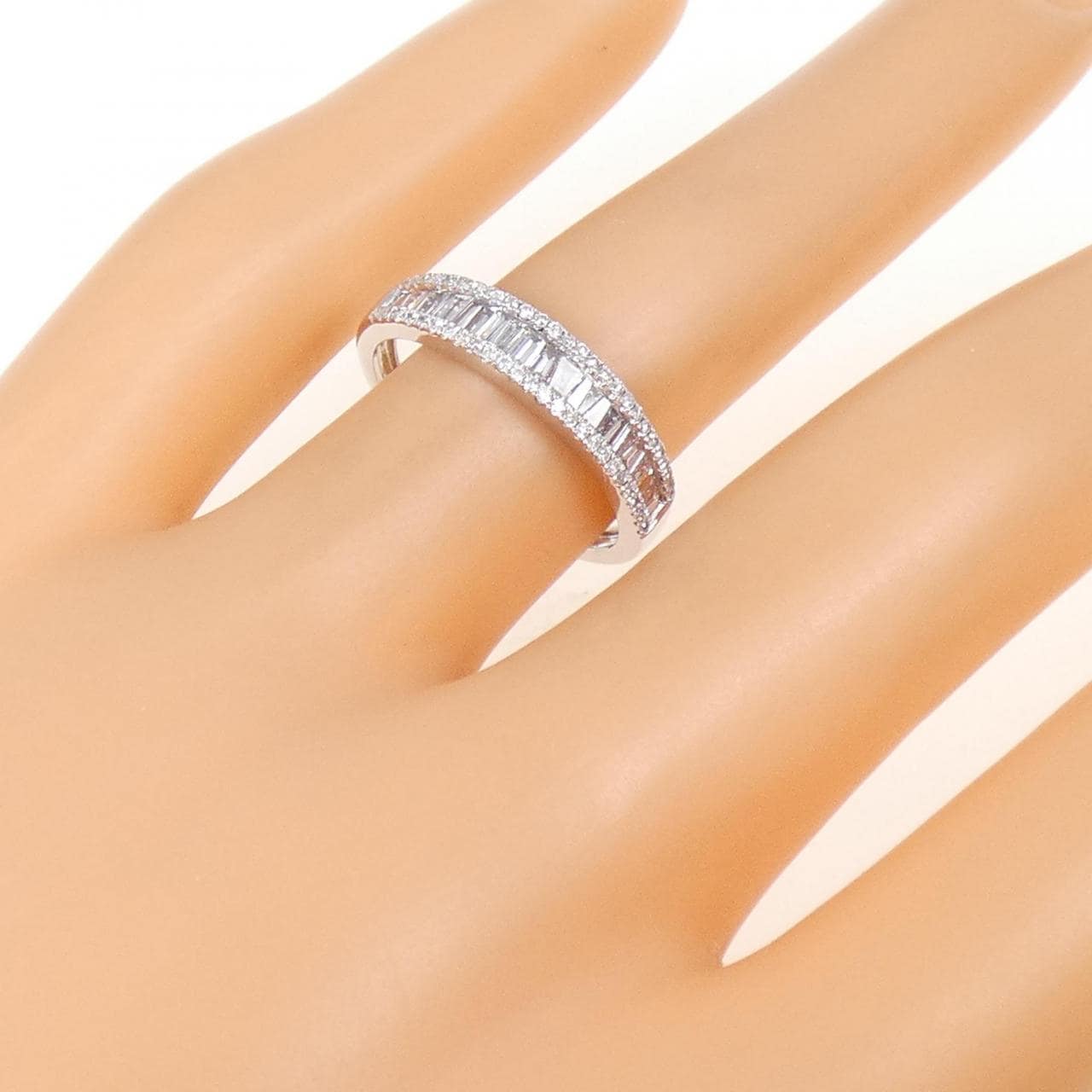 K18WG ダイヤモンド リング 0.40CT