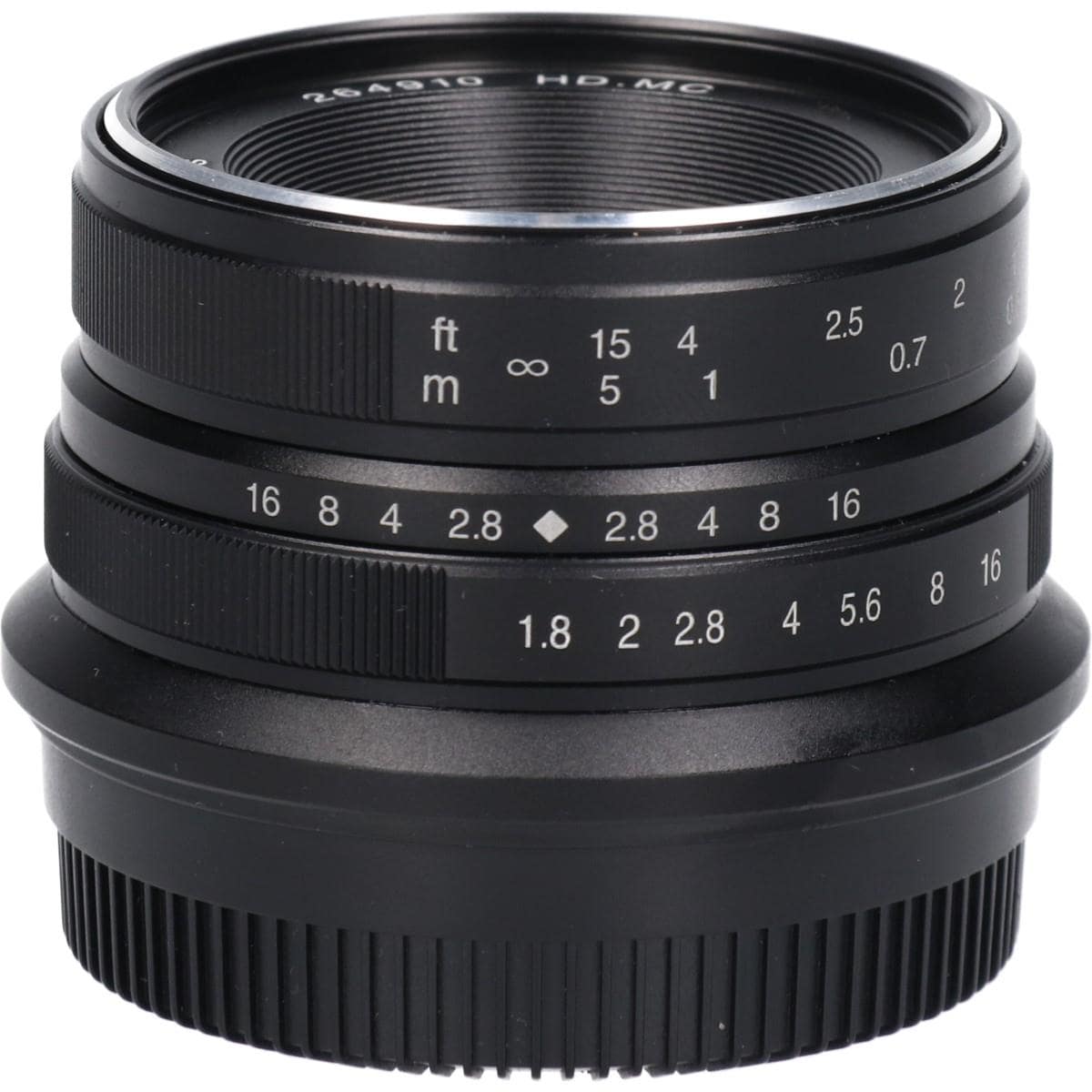 ２５ｍｍ　Ｆ１．８　フジＸ　ブラック
