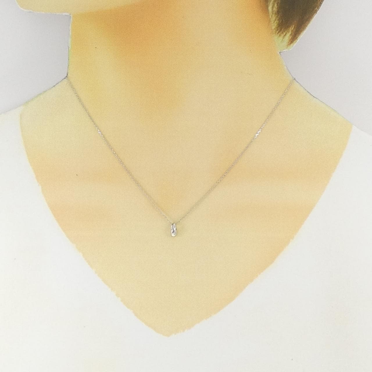 スタージュエリー ダイヤモンド ネックレス 0.02CT