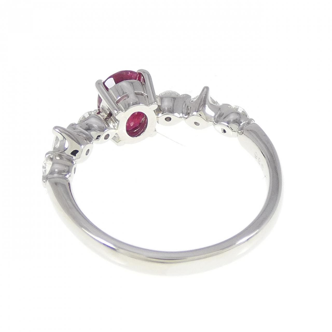PT900 ルビー リング 1.03CT
