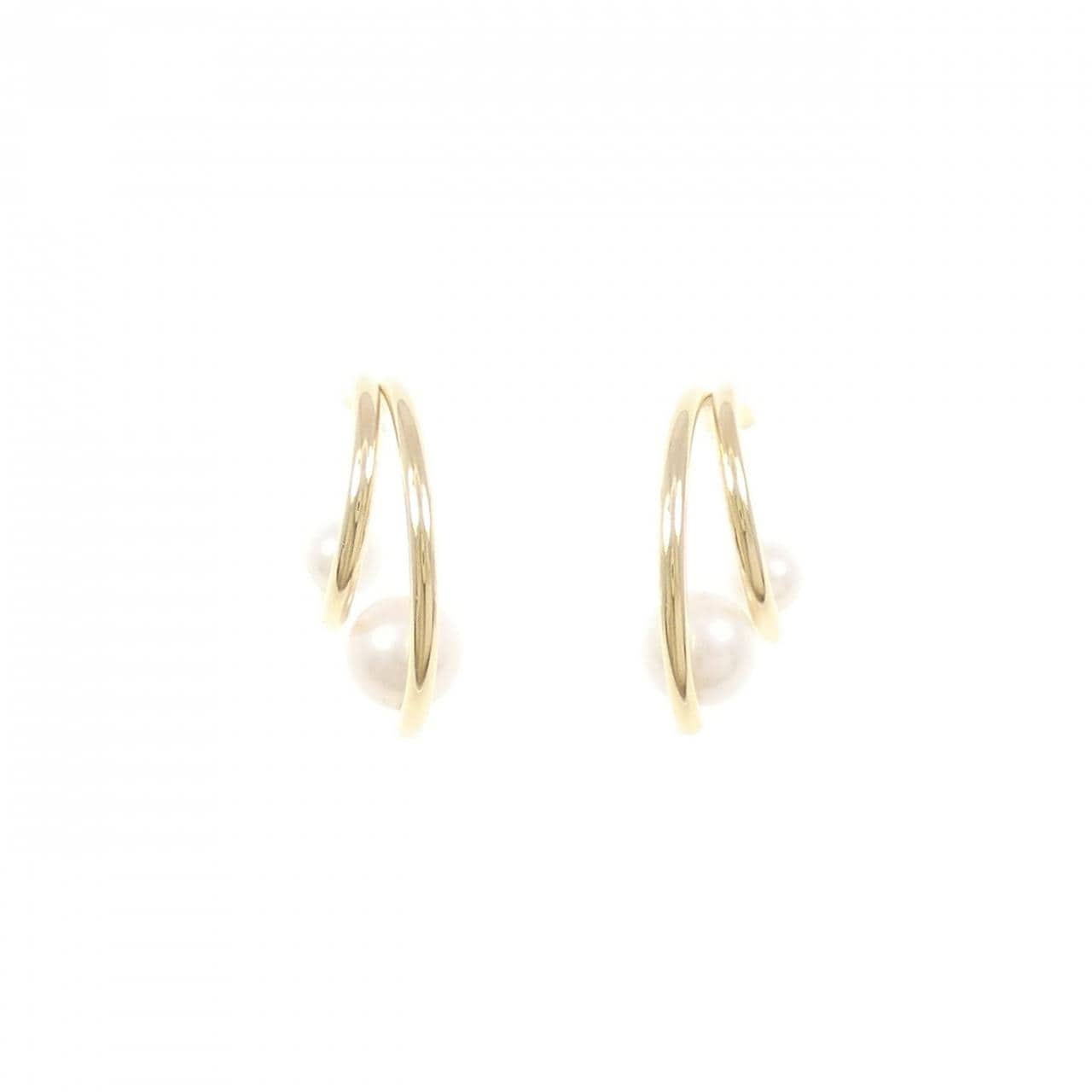 K18YG アコヤパール ピアス